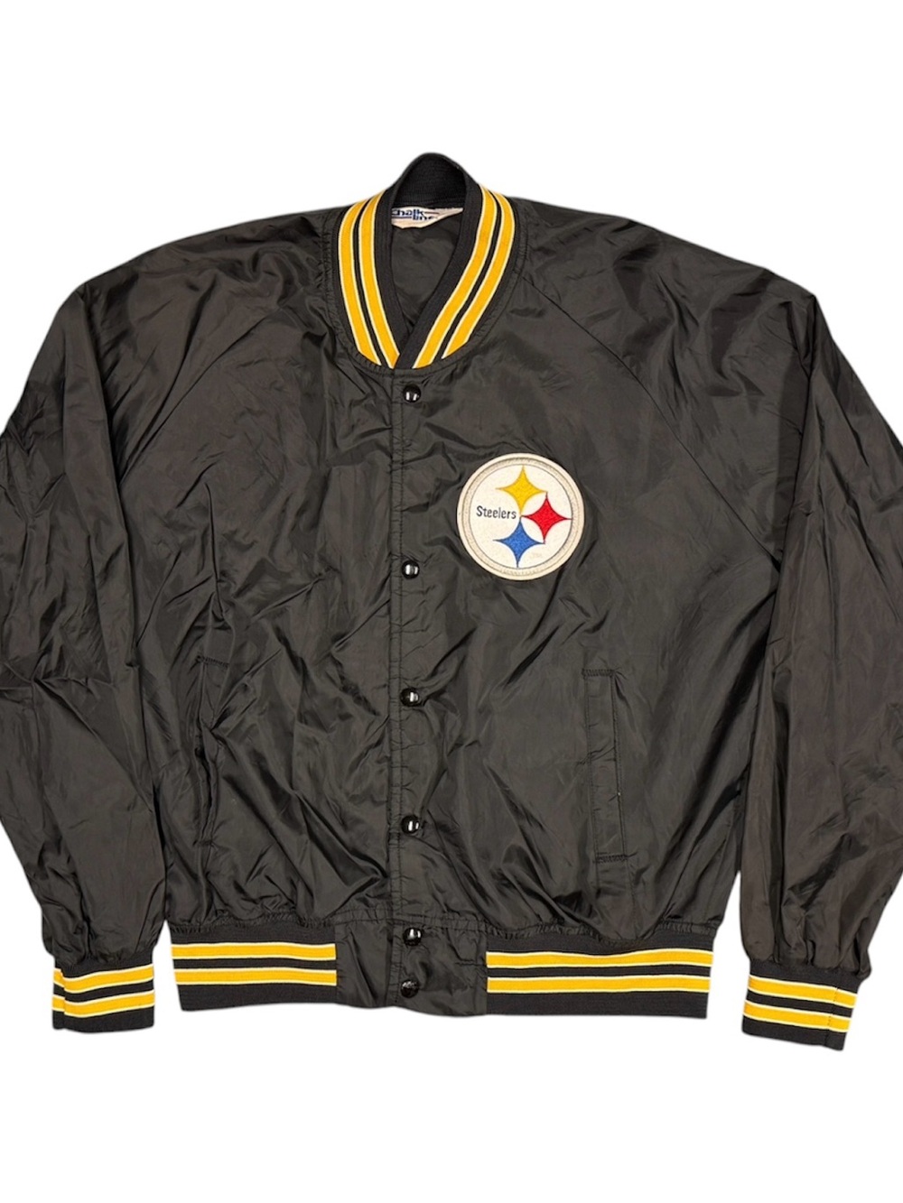 Vintage Pittsburgh Steelers Lightweight Chalk Line Jacket - Made in USA - XL